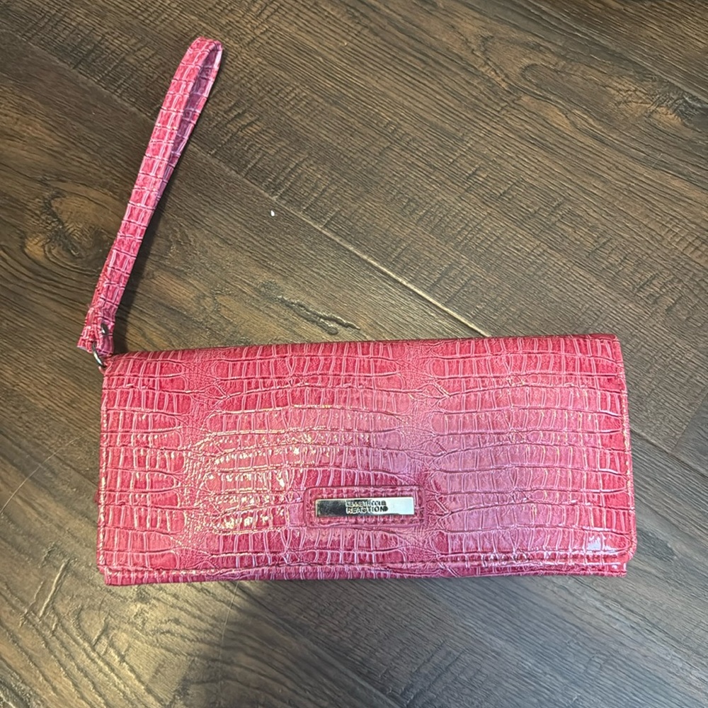Pink clutch